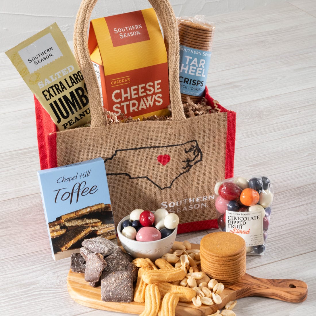 Southern Heart of Carolina Tote - Small