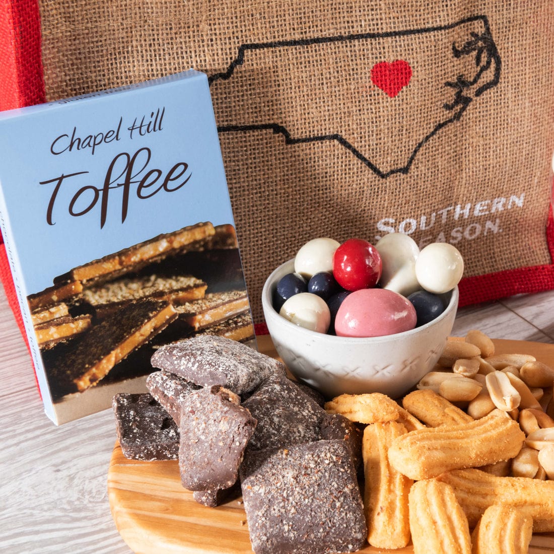 Southern Heart of Carolina Tote - Small