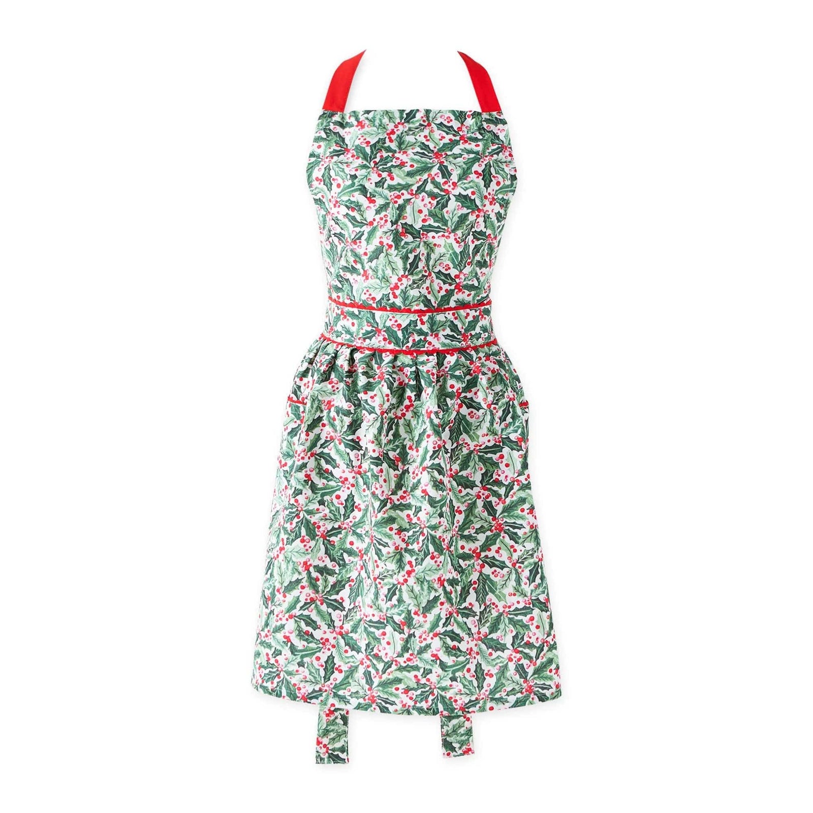 Design Import Holly Jolly Printed Apron