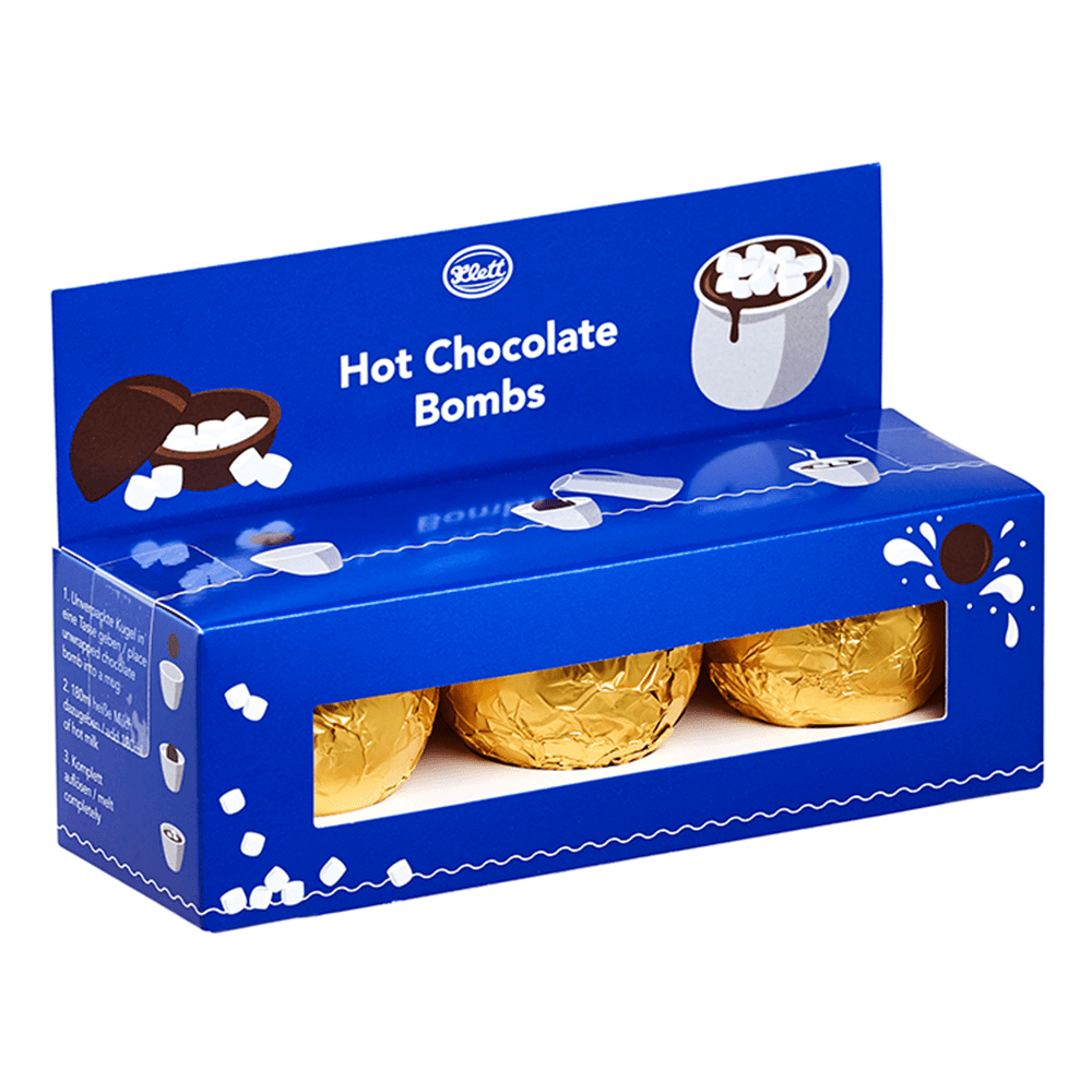 Hot Chocolate Bombs with Marshmallows 3-Pc - Beverages
