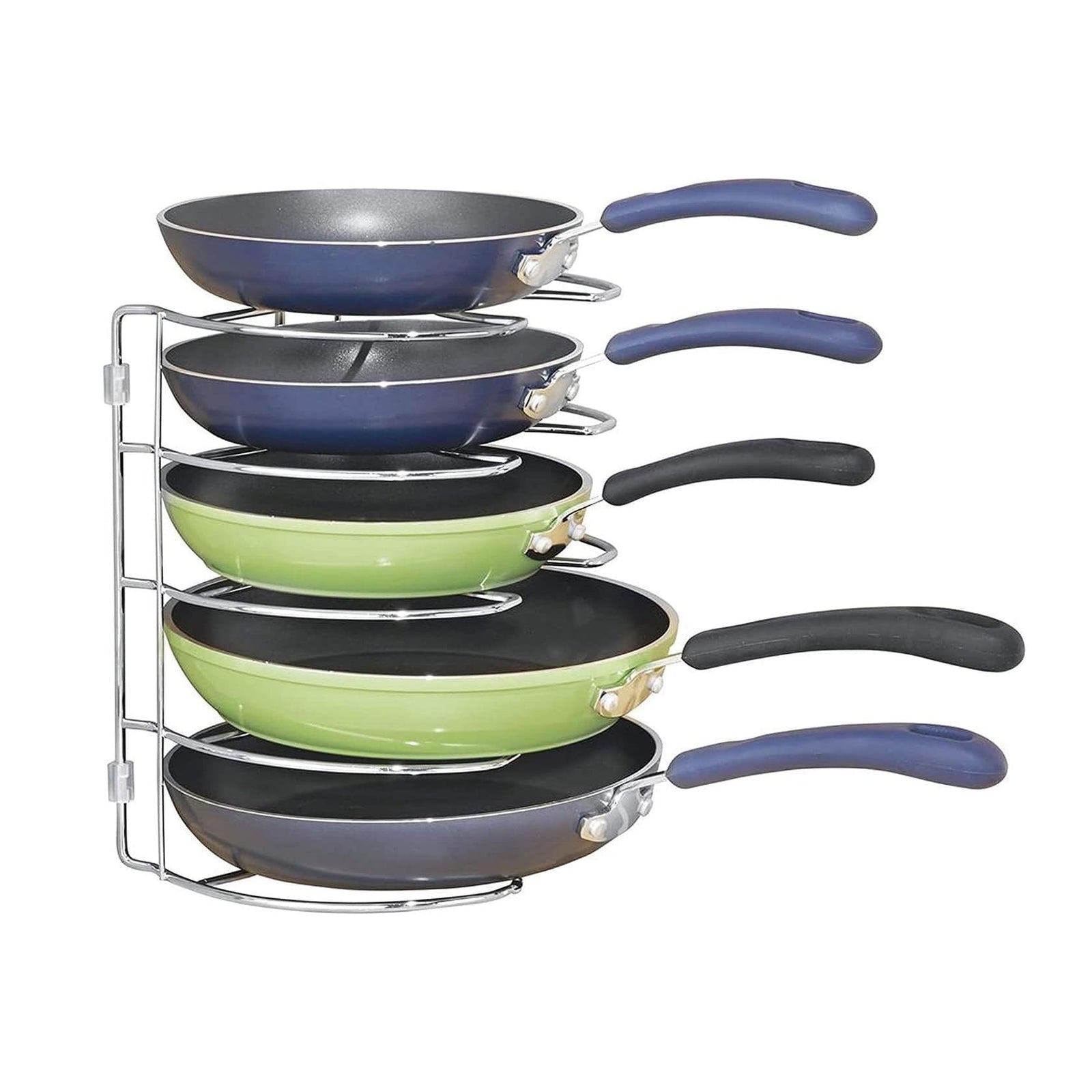 InterDesign Classico Kitchen Cabinet Storage Organizer for Skillets - Cabinet Organization