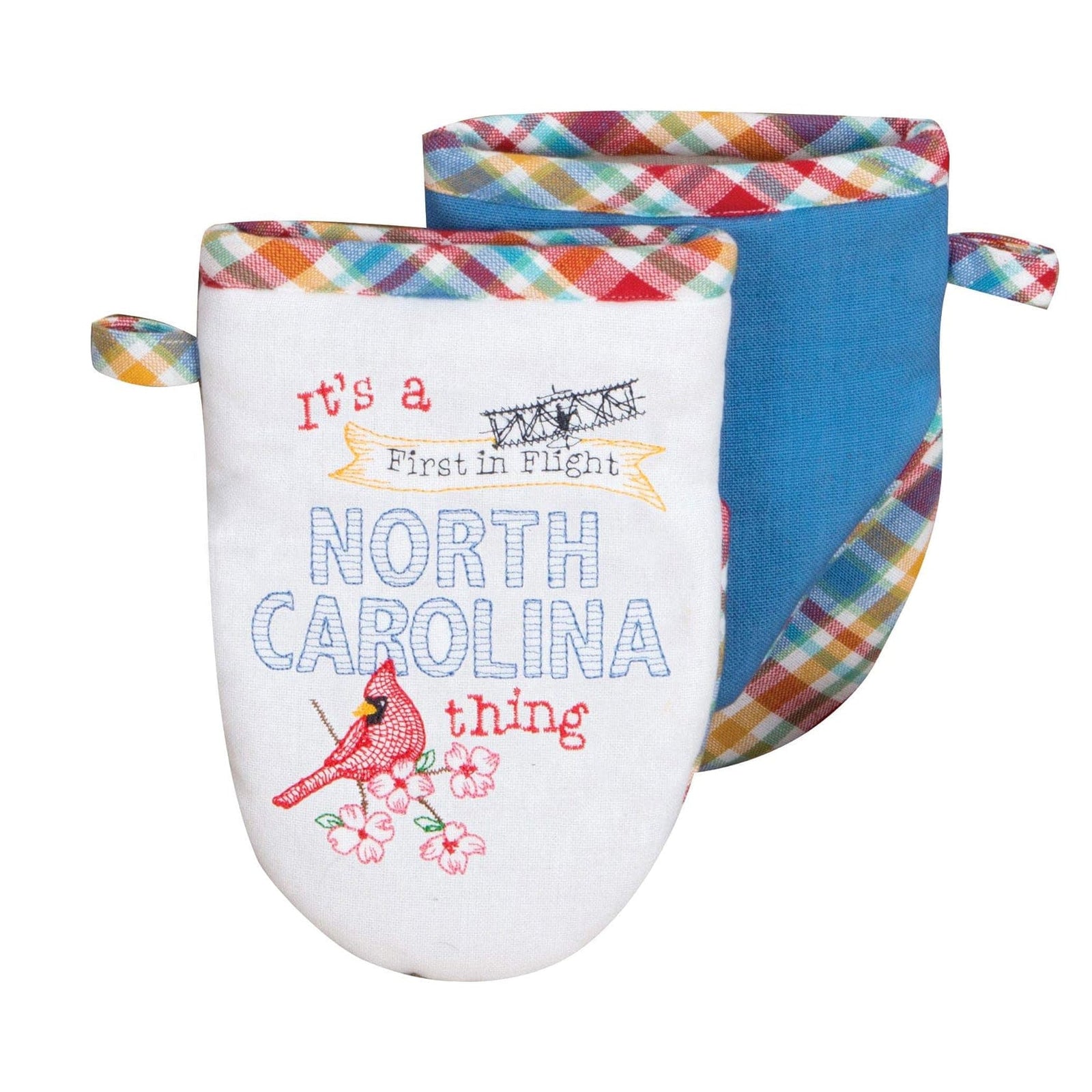 It's a North Carolina Thing Grabber Mitt - Linen