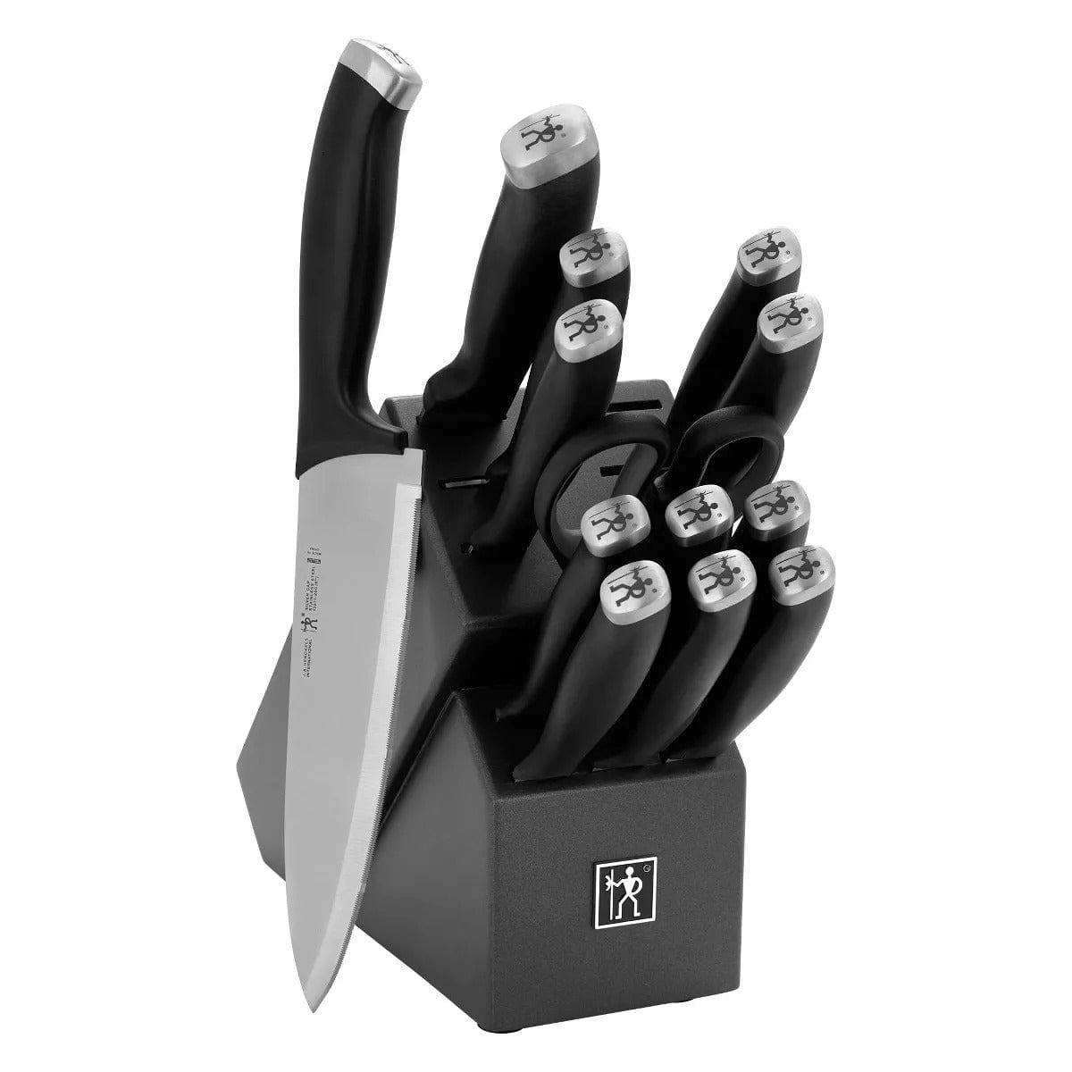J.A. Henckels Silvercap 14 Piece Knife Set with Block - Knife Sets