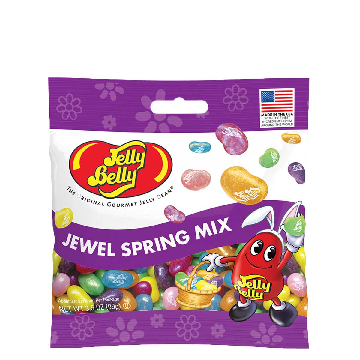 Jelly Belly Jelly Belly Jewel Spring Mix 3.5 oz Bag