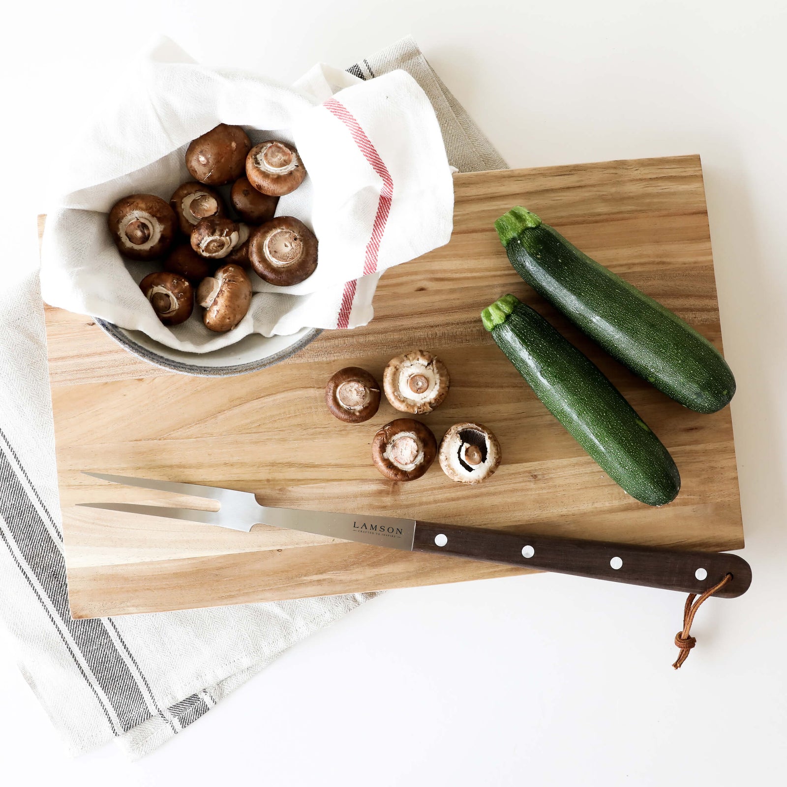 Lamson Lamson Premier 20" BBQ Fork - Walnut Handle