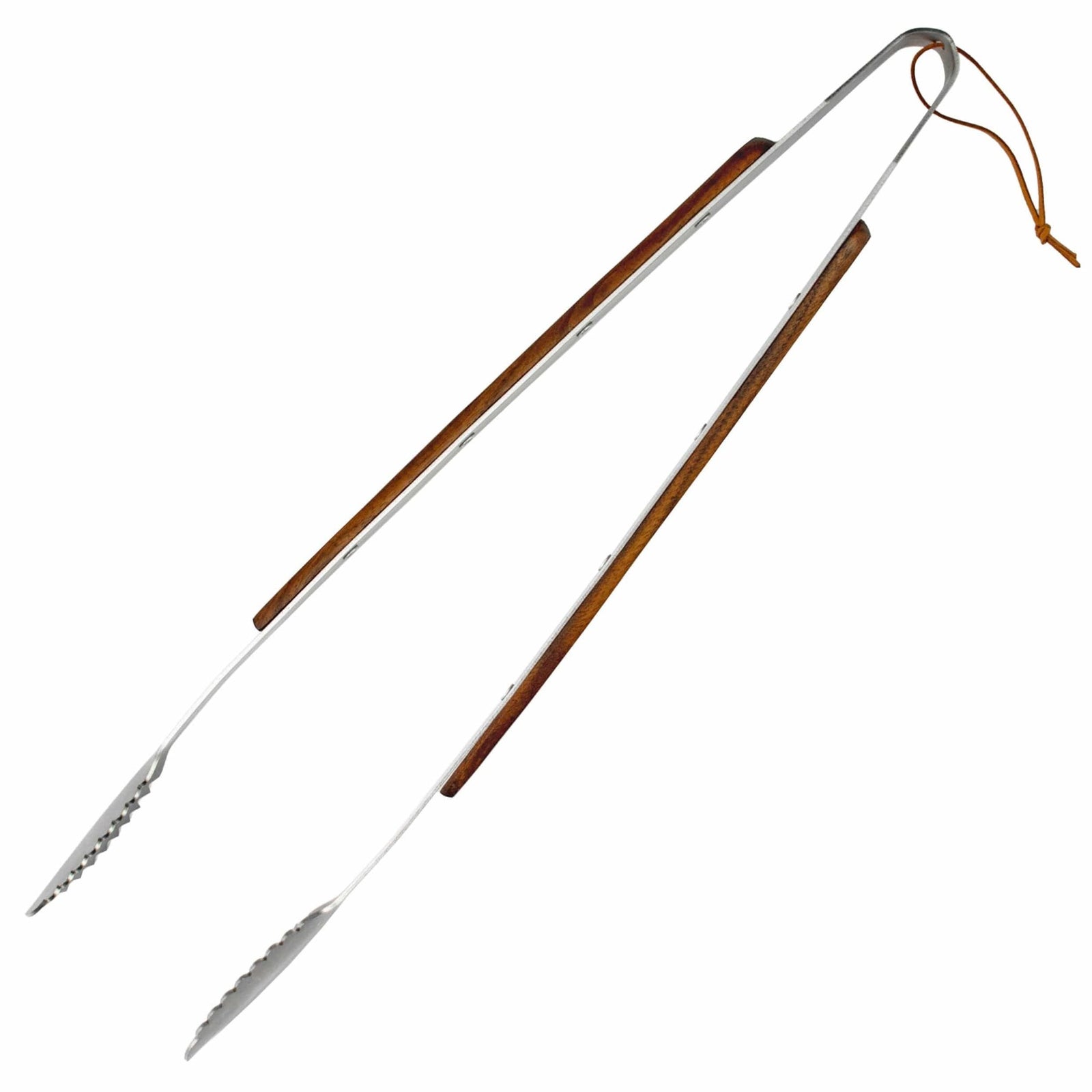 Lamson Premier 20" BBQ Tongs - Walnut - BBQ Tool