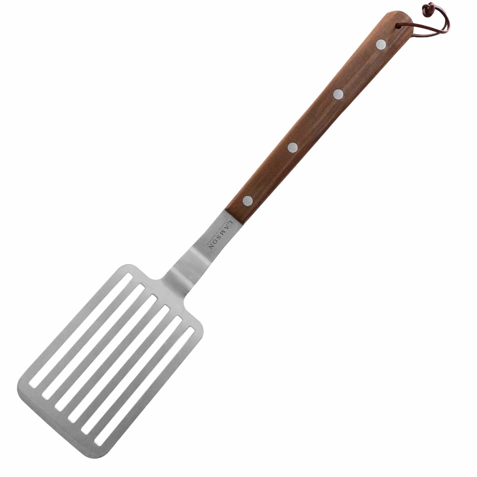 Lamson Premier 20" BBQ Turner with Beveled Edge - Walnut - BBQ Tool