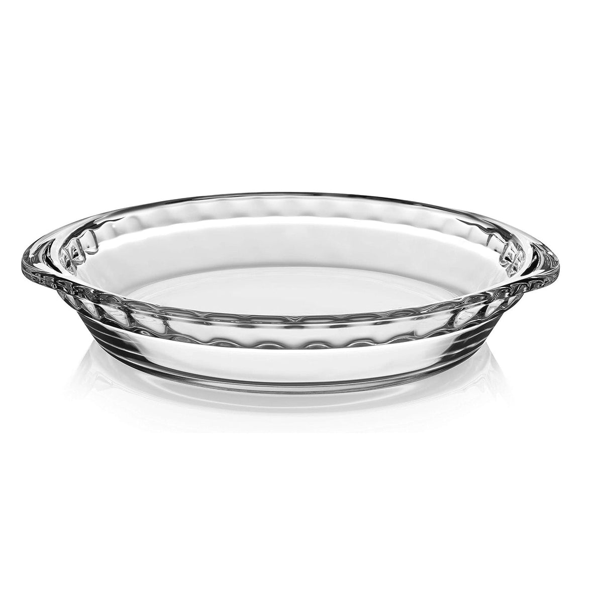Libbey Baker's Basic 9.5" Deep Pie Plate - Cake &amp; Pie Pans