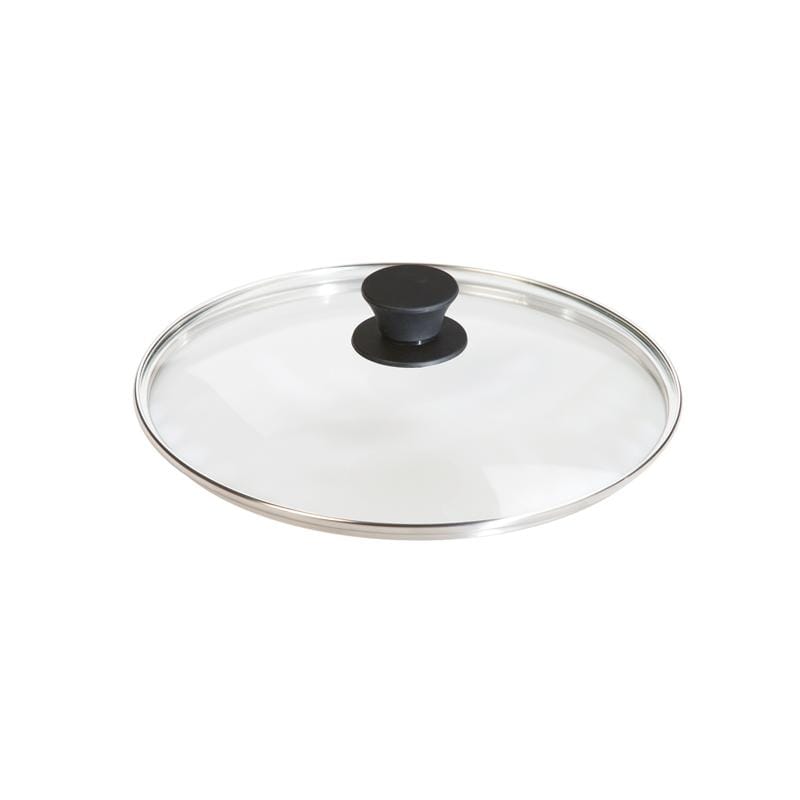 Lodge 10.25in Glass Lid with Silicone Handle - Cast Iron Cookware