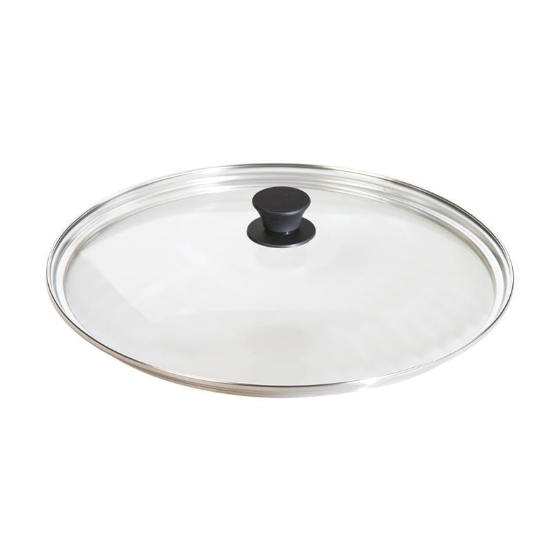 Lodge 15in Glass Lid with Silicone Handle - Cast Iron Cookware