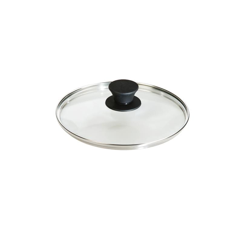 Lodge 8in Glass Lid with Silicone Handle - Cast Iron Cookware