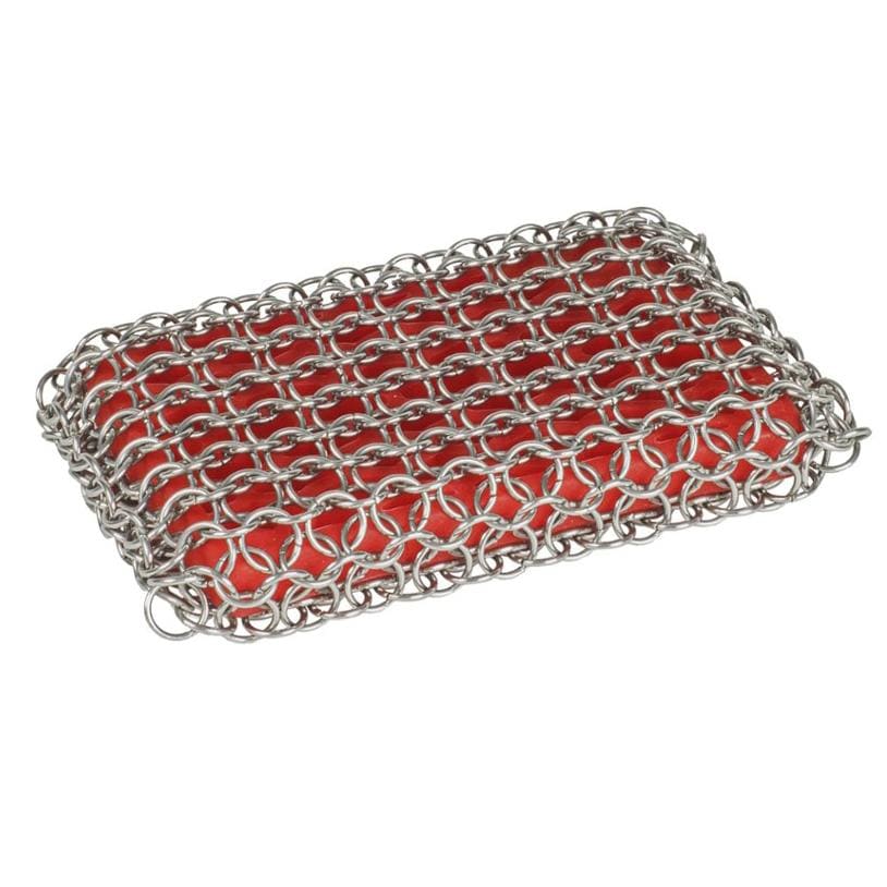 Lodge Chain Mail Scrubber - Cast Iron Cookware
