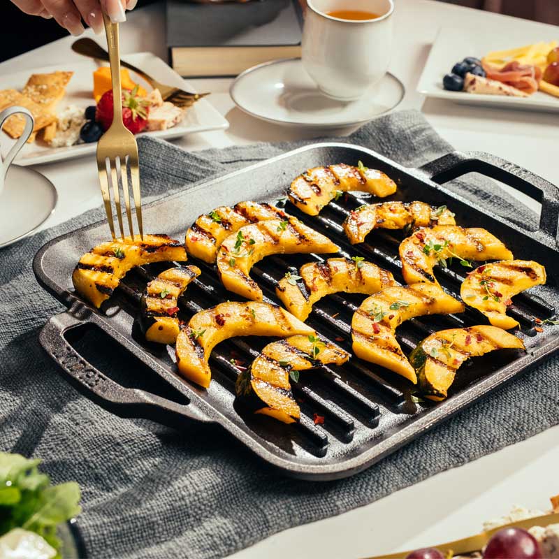 Lodge Chef Collection 11" Square Grill Pan - Griddles & Grill Pans