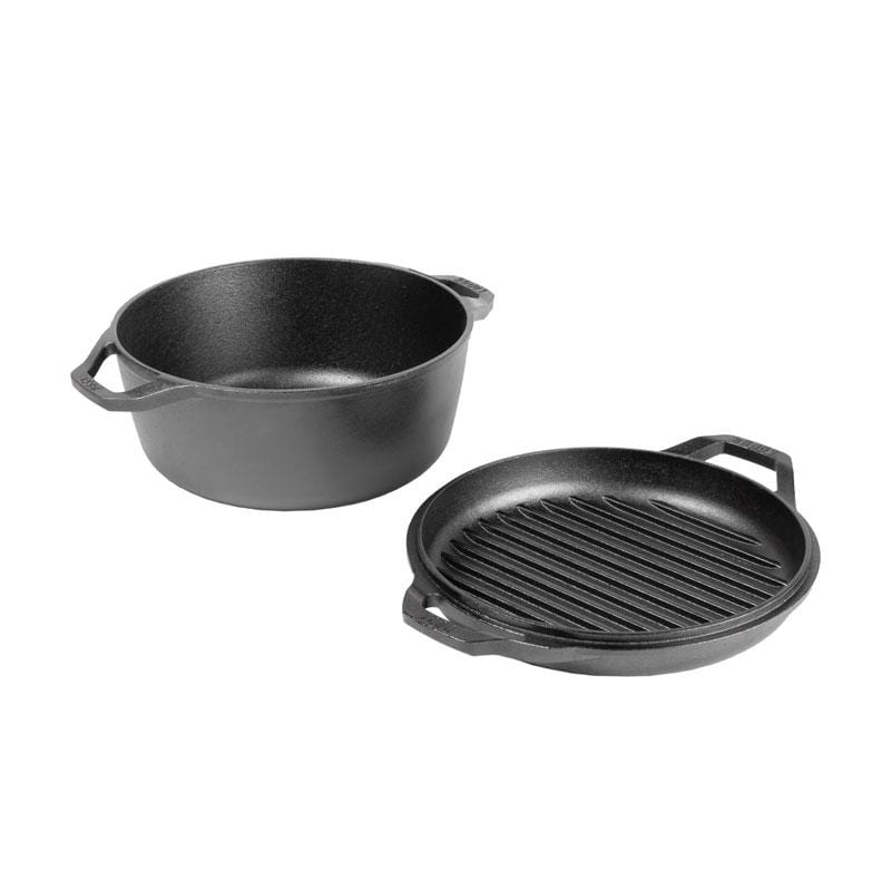 Lodge Lodge Chef Collection 6 Quart Double Dutch Oven