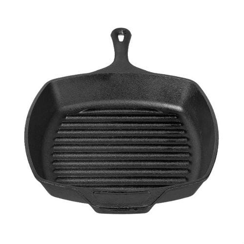 Lodge Pro Logic Cast Iron 10.5in Square Grill Pan - Cast Iron Cookware