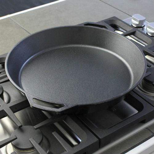 Lodge Pro Logic Cast Iron 17in Two-Handle Skillet - Cast Iron Cookware