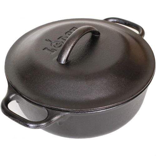 Lodge Pro Logic Cast Iron 2 qt Serving Pot - Cast Iron Cookware