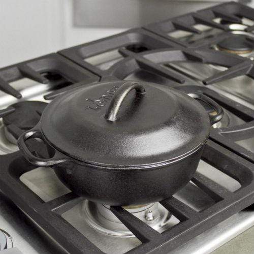 Lodge Pro Logic Cast Iron 2 qt Serving Pot - Cast Iron Cookware