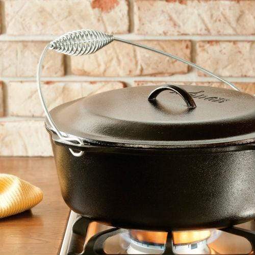 Lodge Pro Logic Cast Iron 9 qt Dutch Oven - Cast Iron Cookware