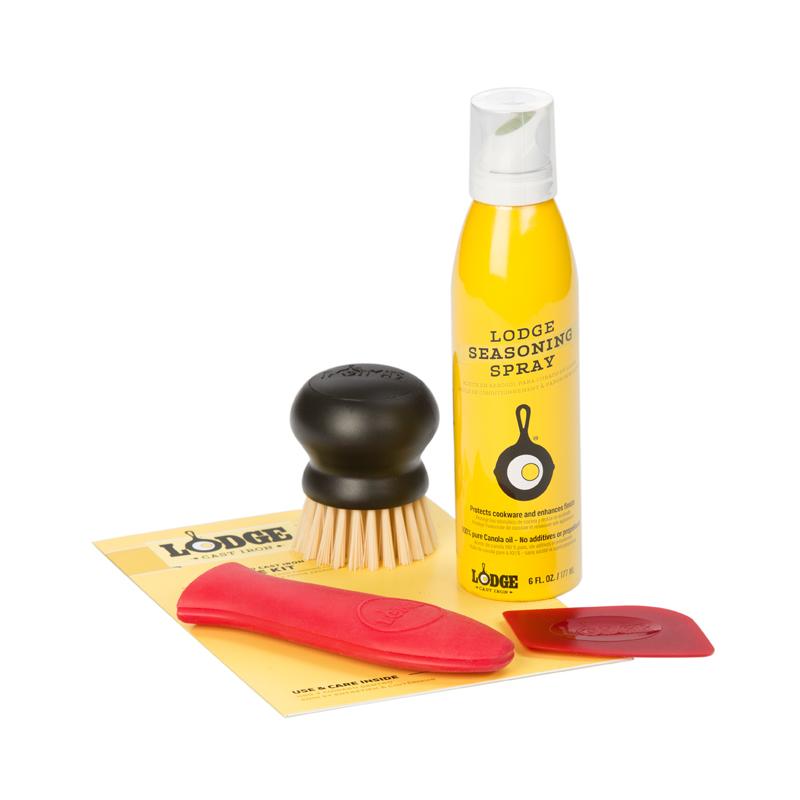 Lodge Seasoned Cast Iron Care Kit - Cast Iron Cookware