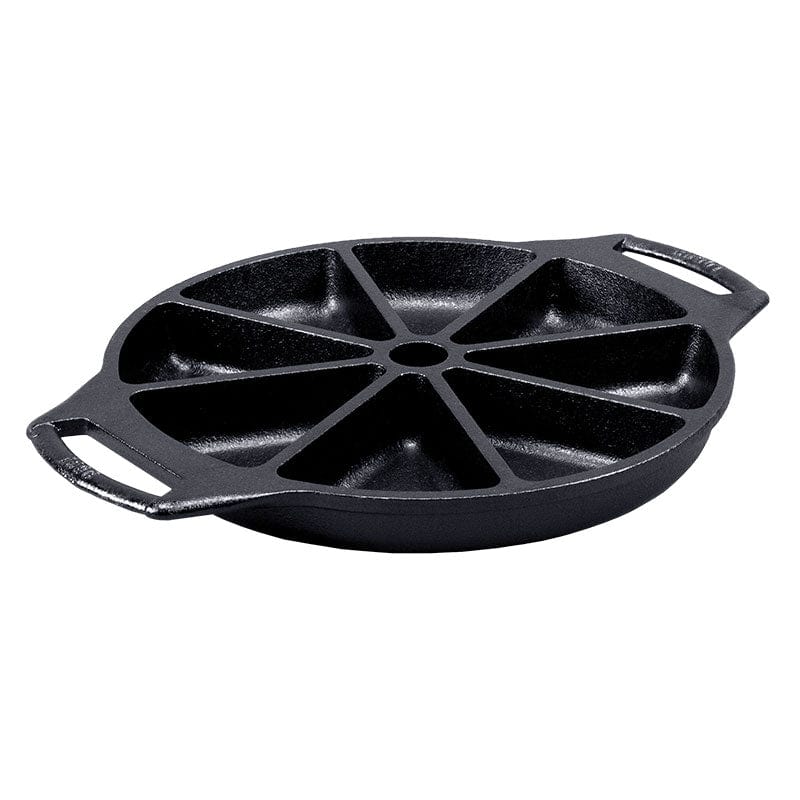 Lodge Seasoned Cast Iron Cornbread & Scone Wedge Pan - Cast Iron Cookware