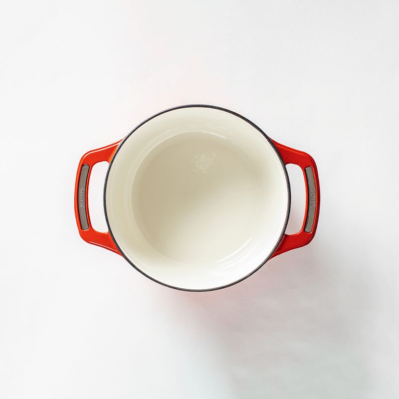 Lodge Lodge USA Enamel 4.5 Qt. Enameled Cast Iron Dutch Oven - Cherry on Top