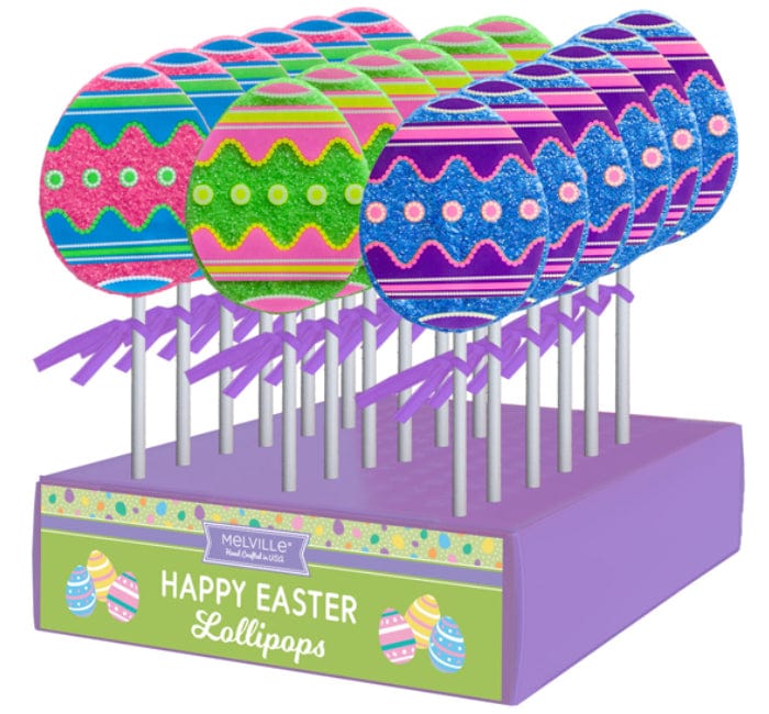 Melville Candy Lollipop Easter Egg Decal CDU