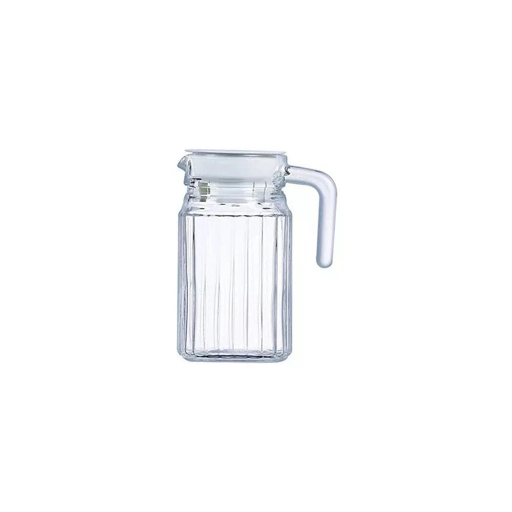 Luminarc Luminarc 16.75 Ounce Quadro Pitcher with White Lid