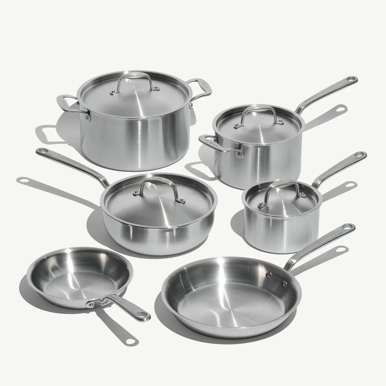 MADE IN COOKWARE MADE IN 10-Piece Stainless Set