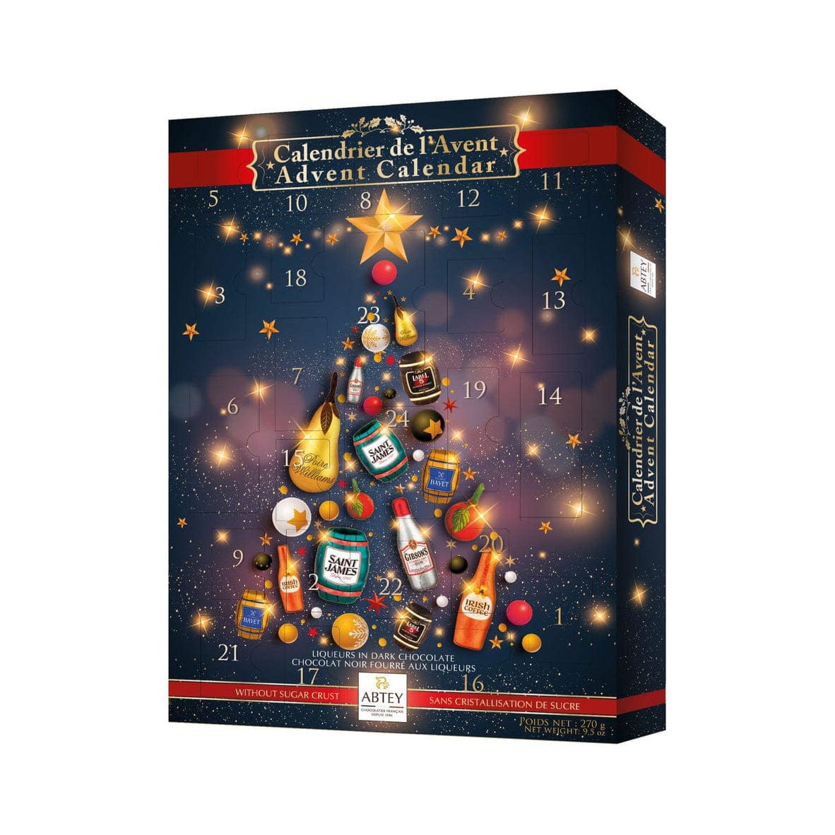Magic of Christmas Liqueur Advent Calendar - Chocolate
