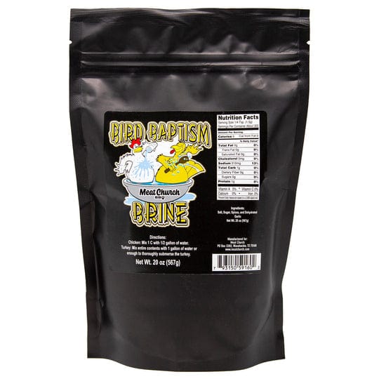 Meat Church Bird Baptism Poultry Brine - BBQ Rub
