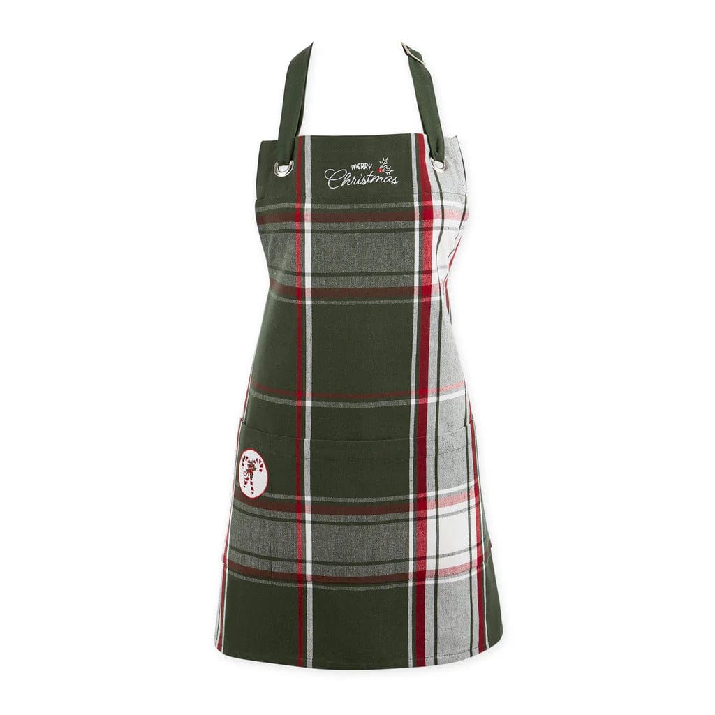 Design Import Merry Christmas Embellished Apron