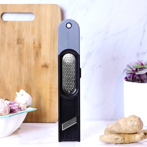 Microplane 3-in-1 Ginger Grater Tool - Fruit & Vegetable Tool