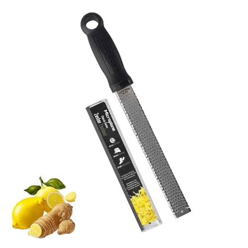 Microplane Classic Series Zester - Black - Fruit & Vegetable Tool
