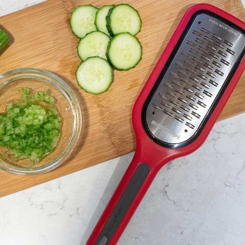 Microplane Select Series Ribbon Grater - Red - Fruit & Vegetable Tool