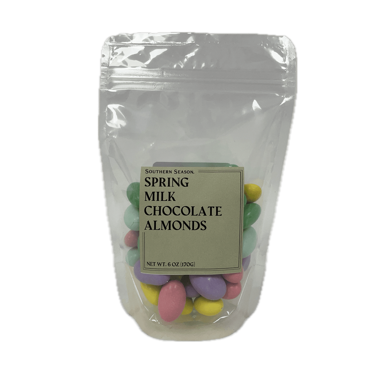 Southern Season Milk Chocolate Almonds Spring Mix 6 oz