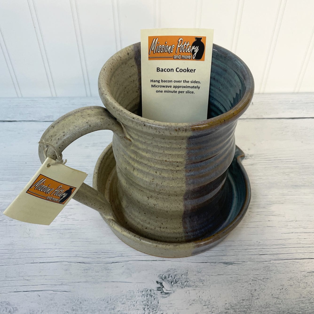 Missions Pottery Bacon Cooker - Pottery