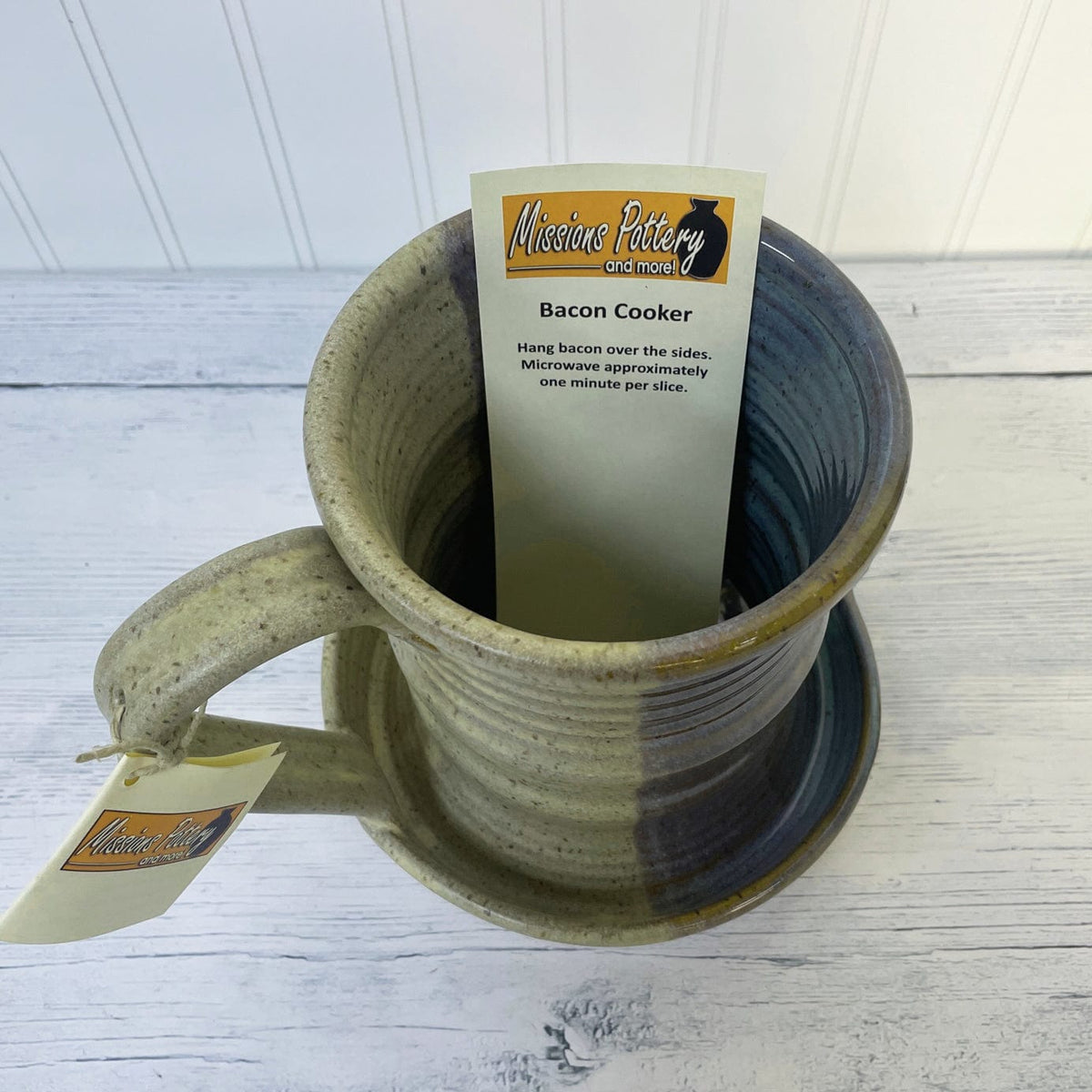 Missions Pottery Bacon Cooker - Pottery