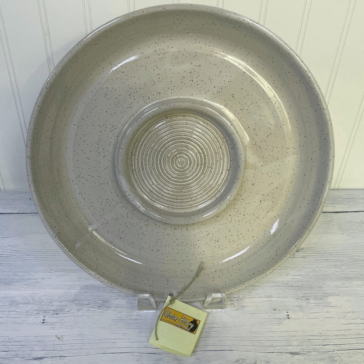 Missions Pottery Bread Dipping Tray - Pottery