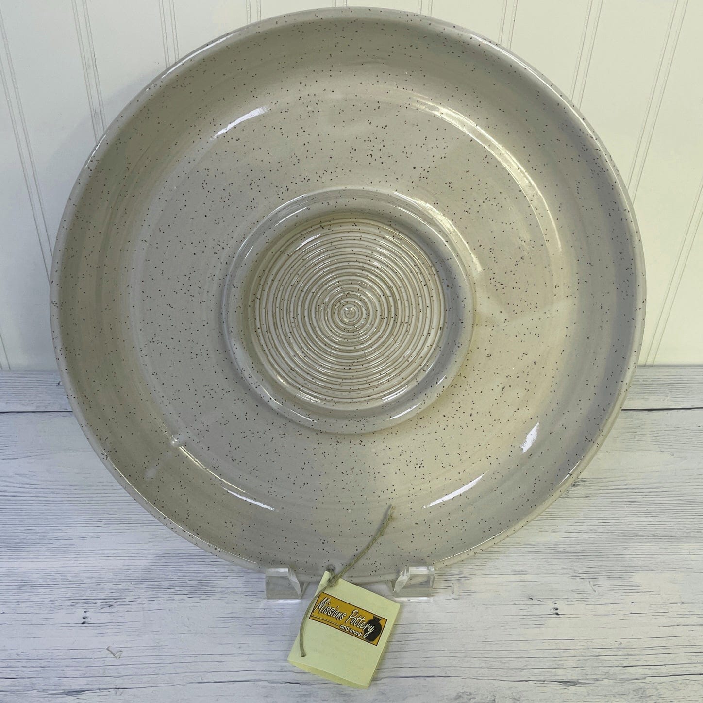 Missions Pottery Bread Dipping Tray - Pottery