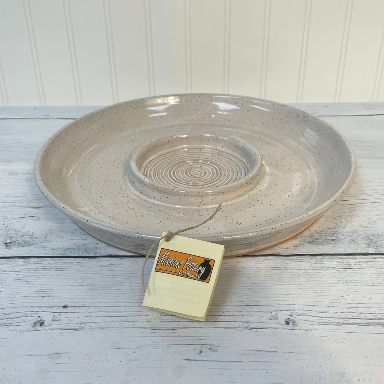 Missions Pottery Bread Dipping Tray - Pottery