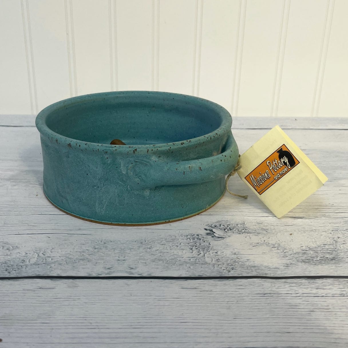 Missions Pottery Missions Pottery Brie Baker with Spreader