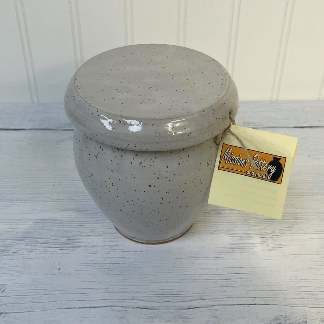 Missions Pottery Butter Crock - Pottery