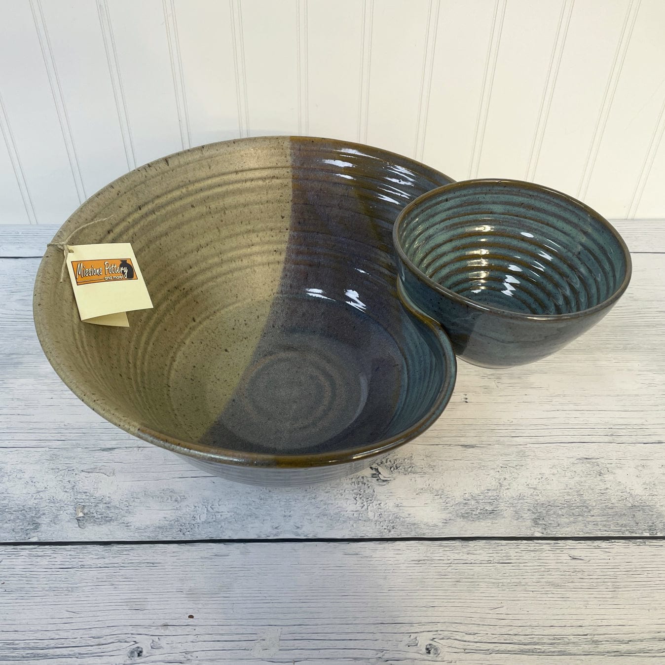 Missions Pottery Missions Pottery Chip & Dip Bowl