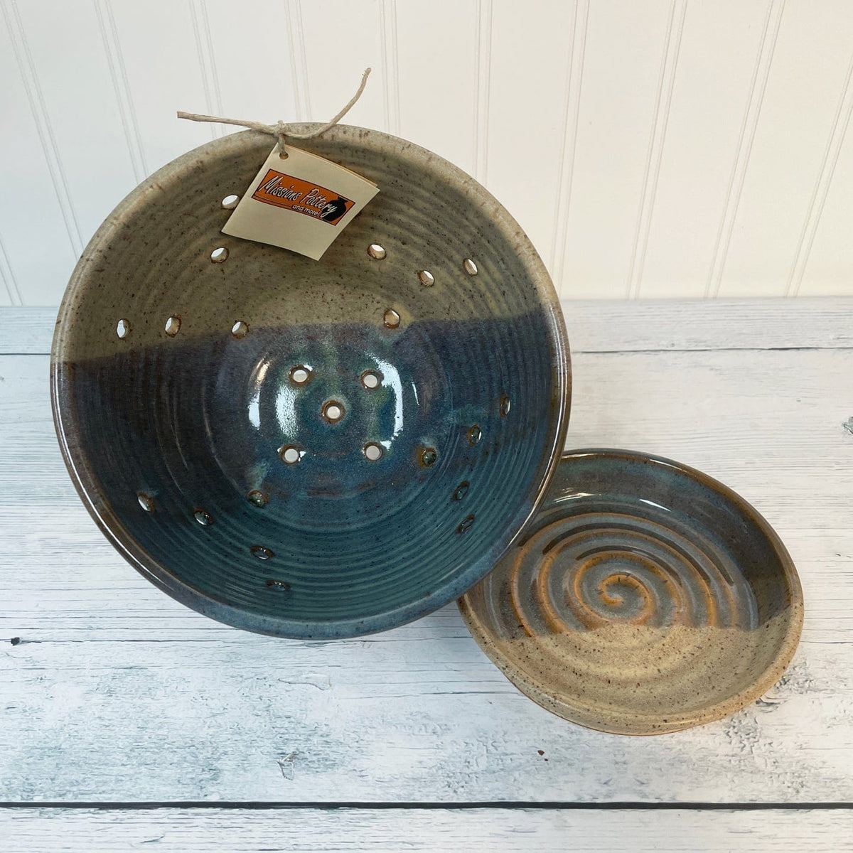 Missions Pottery Colander/Berry Bowl - Pottery