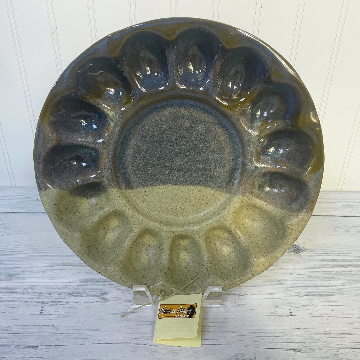 Missions Pottery Egg Platter - Pottery