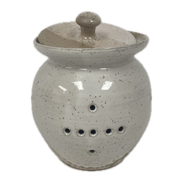 Missions Pottery Missions Pottery Garlic Keeper - Natural