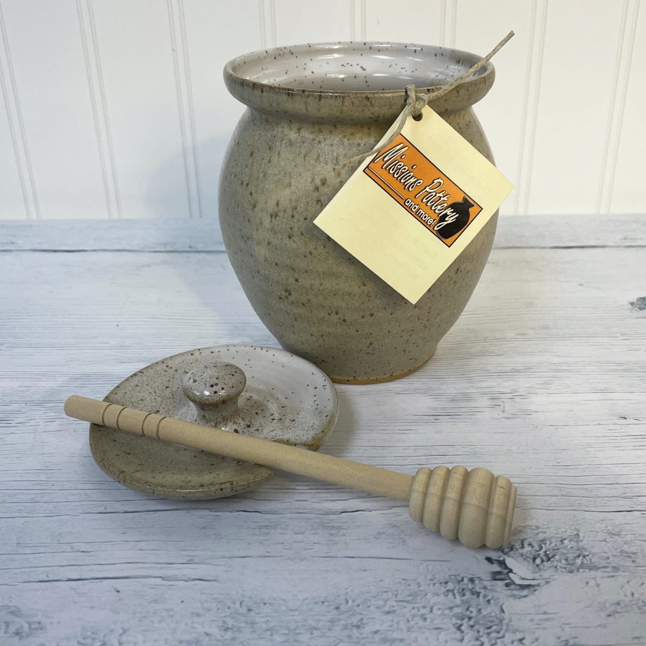 Missions Pottery Honey Pot - Pottery