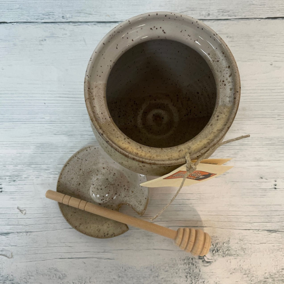 Missions Pottery Honey Pot - Pottery