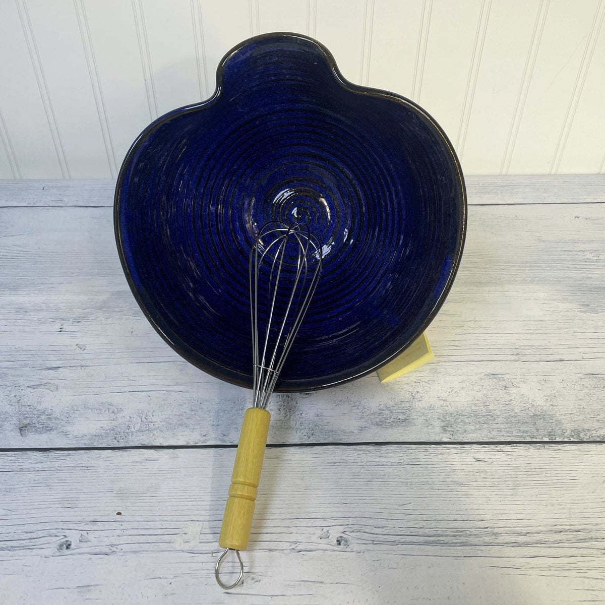 Missions Pottery Missions Pottery Mixing Bowl with Whisk